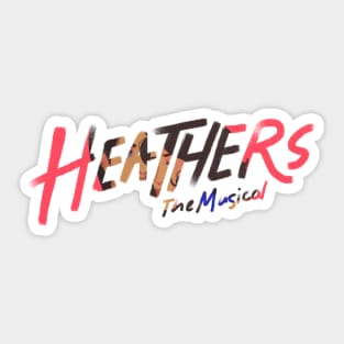 JD and Veronica Heathers Logo Sticker